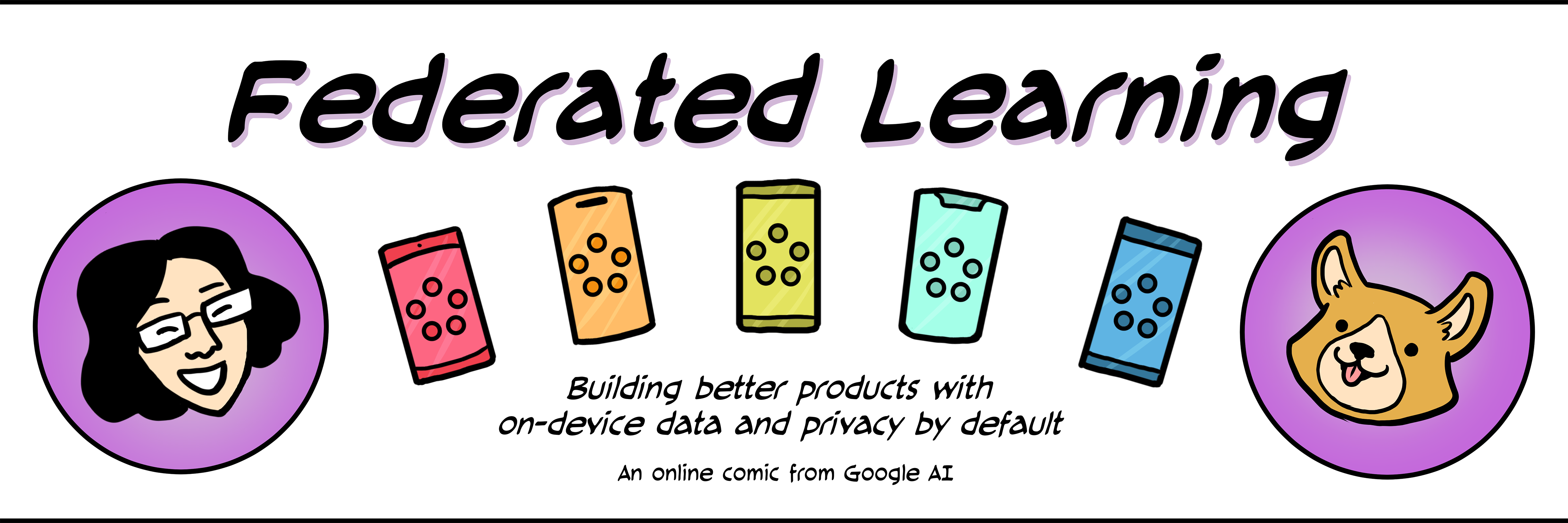Federated Learning - An online comic from Google AI